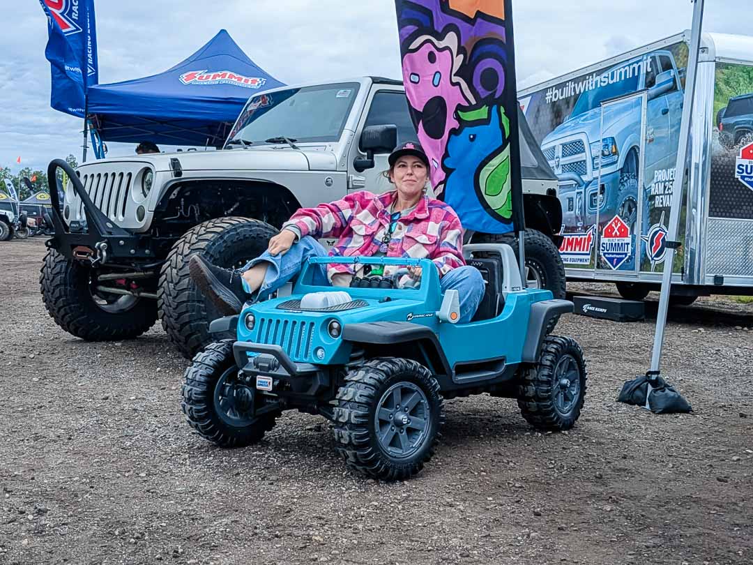 Courtney Conley Jeep Girl Court Kissing Duck Duck Jeep Party Rubber Duck Birmingham, Michigan